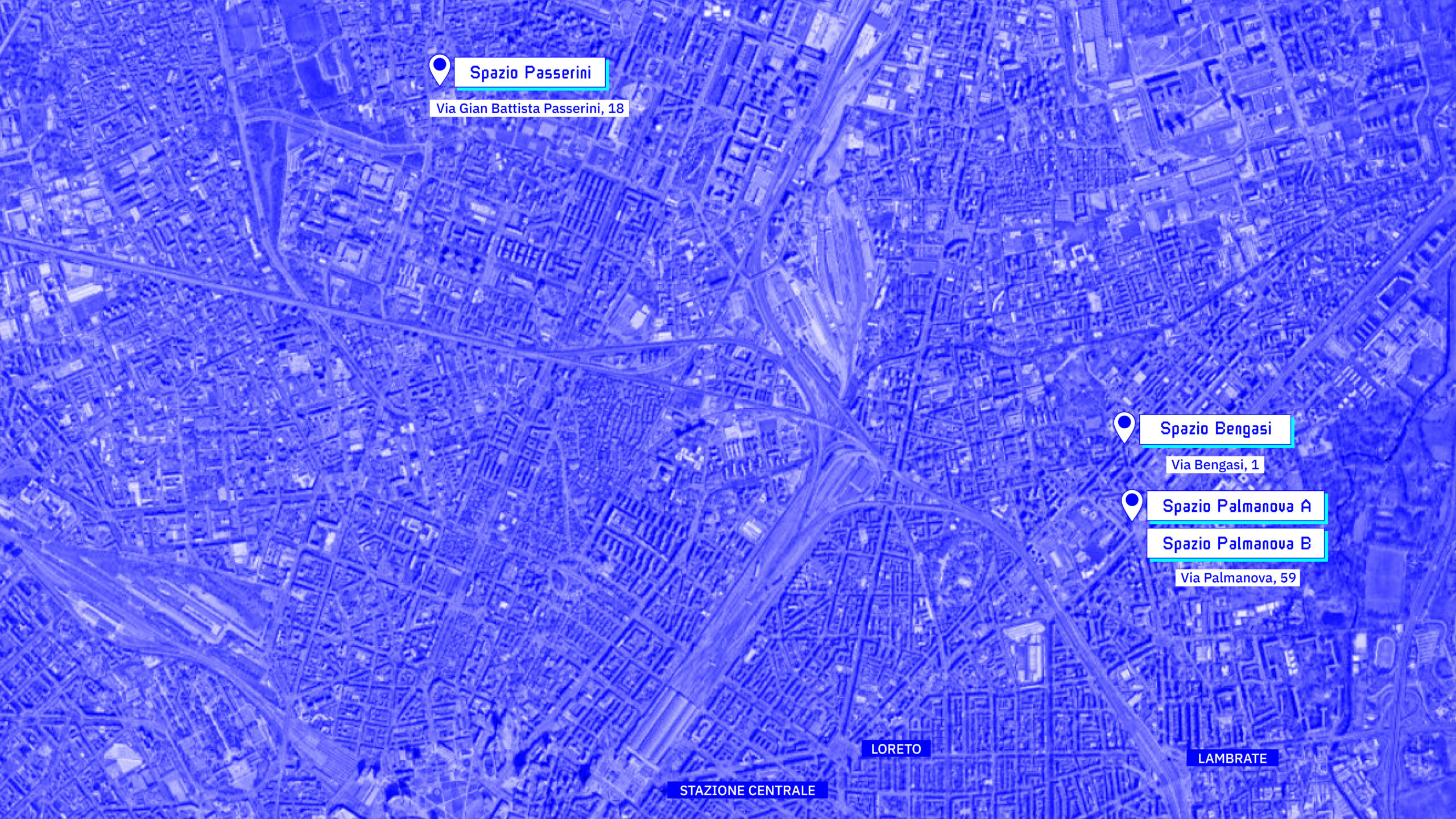 Mappa punti di interesse design periferico